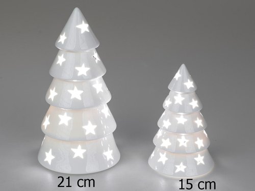 Weihnachtsbaum mit LED Licht 21cm