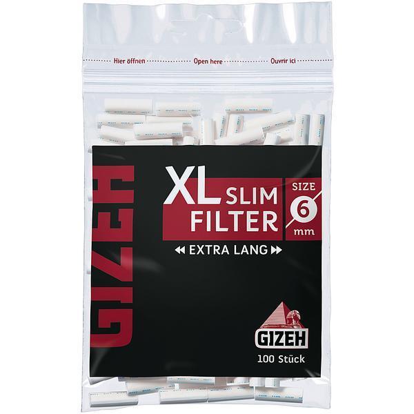 Gizeh Black XL Slim Filter 20St.