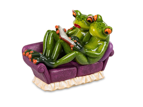 Formano Froschpaar auf Sofa