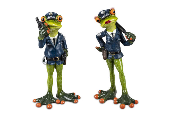 Formano Frosch Polizei