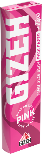 Gizeh Pink King Size & Tips